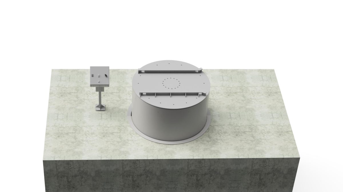 Lift rotary table